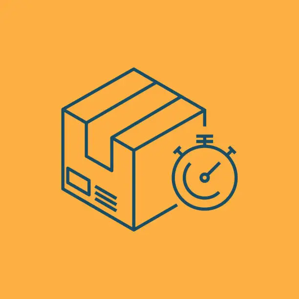 Vector illustration of Express Delivery Icon