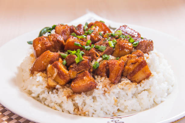 istock rice with meat and other ingredients 930454394
