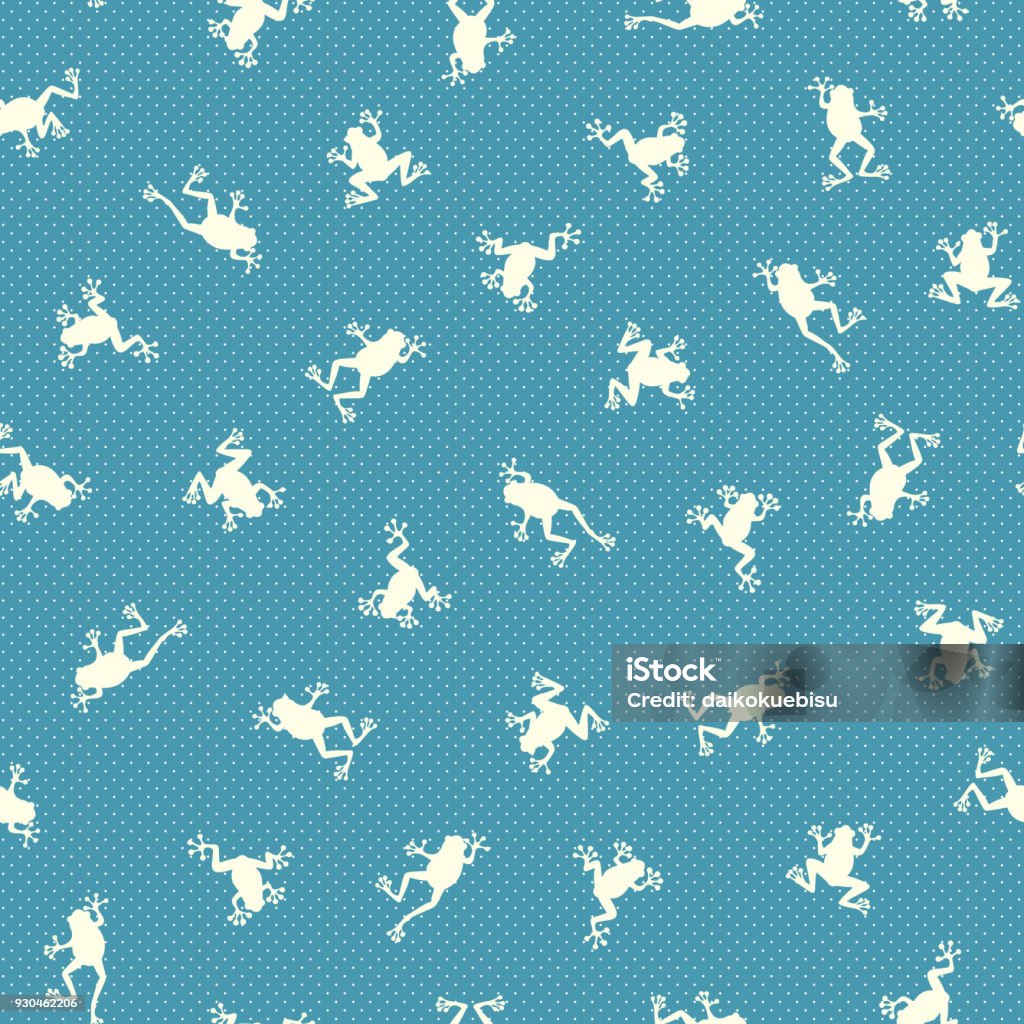 Frog Vector Patterns Frog Illustration Pattern Stock Illustration - Download Image Now ...