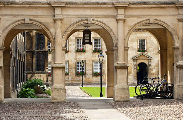 College campus in Cambridge Universitiy, UK  public domain photos stock pictures, royalty-free photos & images