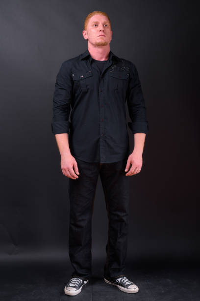 istock Muscular Man With Orange Hair 930470726