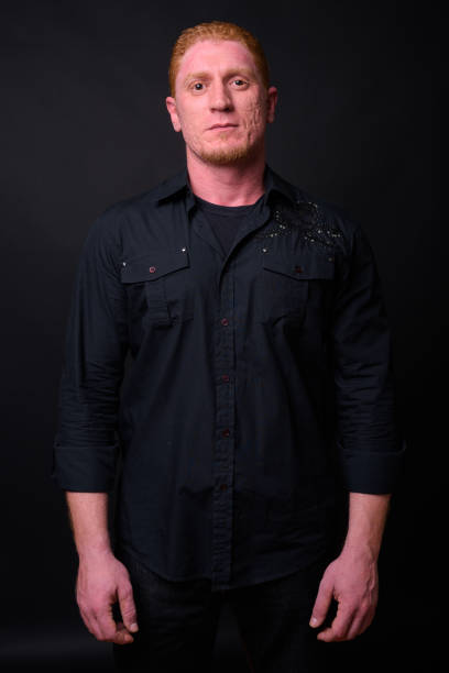 istock Muscular Man With Orange Hair 930470828