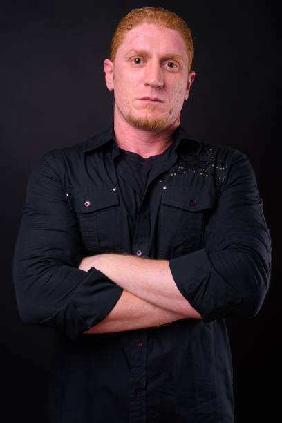 istock Muscular Man With Orange Hair 930470844