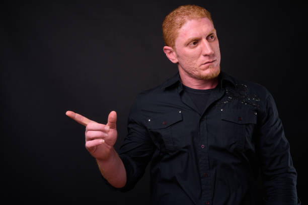 istock Muscular Man With Orange Hair 930470854