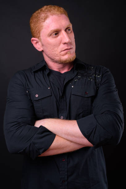 istock Muscular Man With Orange Hair 930470860