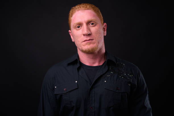 istock Muscular Man With Orange Hair 930470888