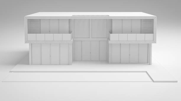 istock Miniature Model Of A Modern Villa 930472756
