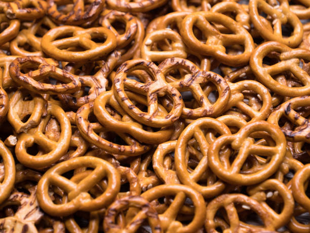 istock tasty prettels. close-up 930474896