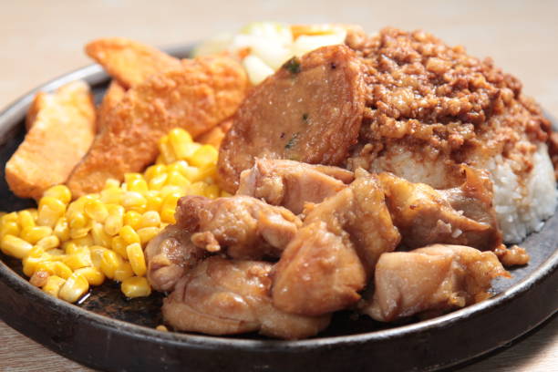 istock rice with meat and other ingredients 930479504