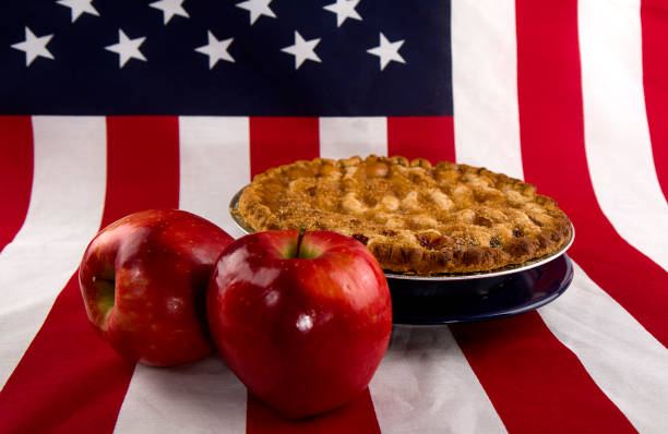 istock American Flag and Apple Pie 930479592