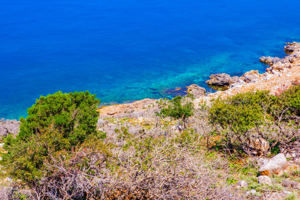istock Beautiful summer landscape with a rocky beach 930488882