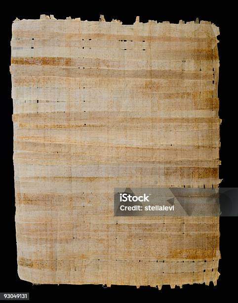Papyrus Stock Photo - Download Image Now - Papyrus Paper, Backgrounds, Textured