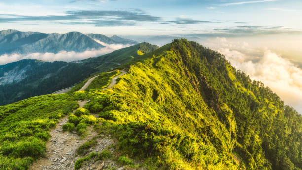 Sunset of Hehuanshan, Taiwan