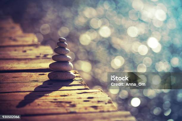 Inner Peace And Balance Stock Photo - Download Image Now - Mindfulness, Relaxation, Zen-like