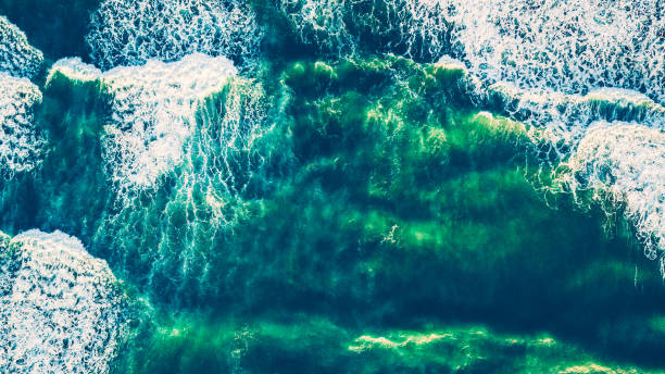 istock Bird's eye view on the open waters of planet earth 930502222