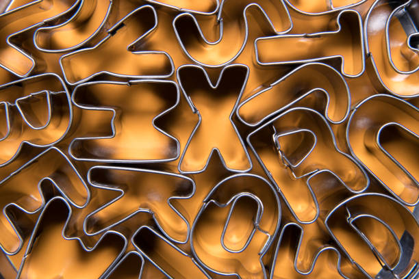 istock Jumble of Alphabet Cookie Cutters 930502268