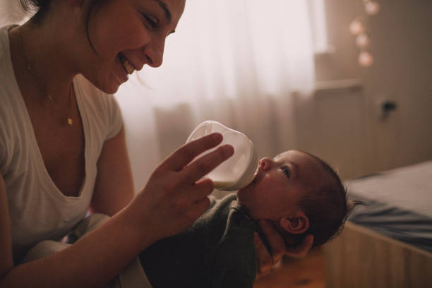 istock Mommy feeding her newborn baby 930504908