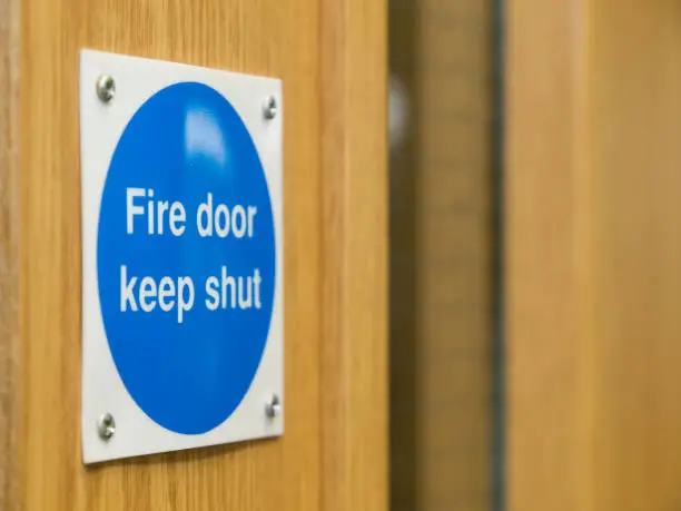 Photo of Fire Door Sign