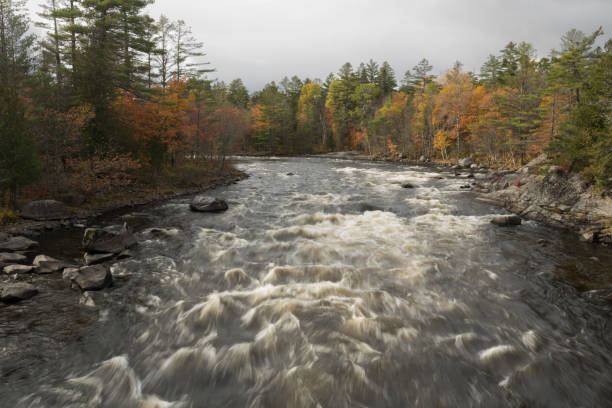 The Port Sydney Falls in Ontario, Canada