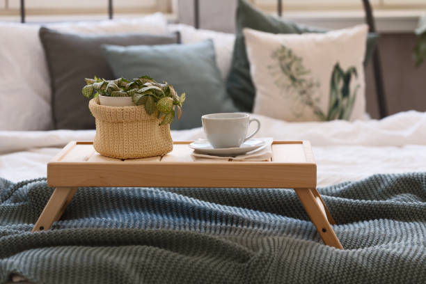 istock good mornind. cup of coffee in bed 930517684