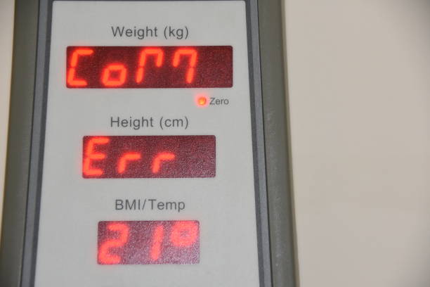 istock A device for measuring weight and height 930520746