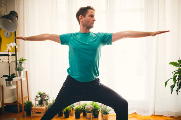 istock Yoga At Home 930526226