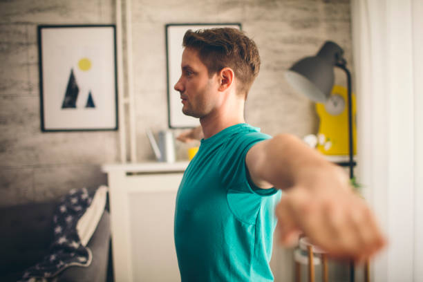 istock Yoga At Home 930526504