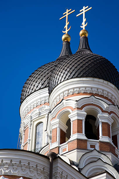 Nevski church Tallinn stock photo