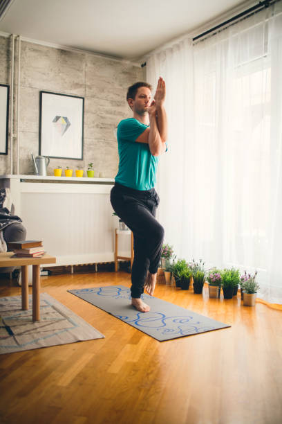 istock Yoga At Home 930526612