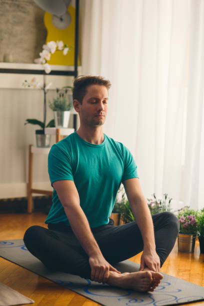 istock Yoga At Home 930526686