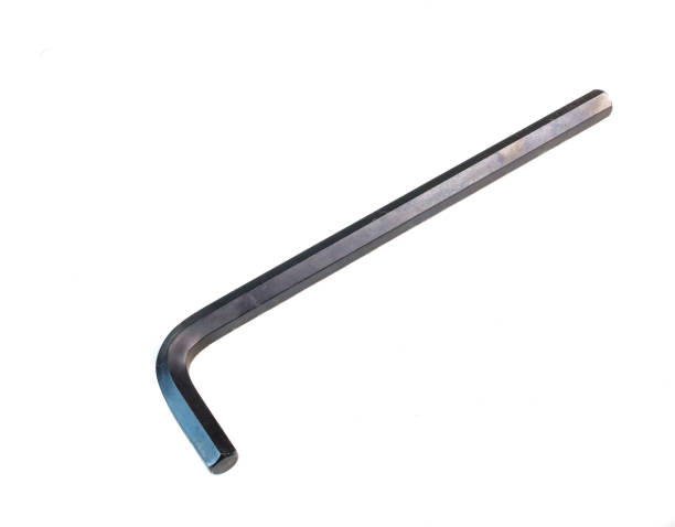 istock Black steel allen wrench 930526700