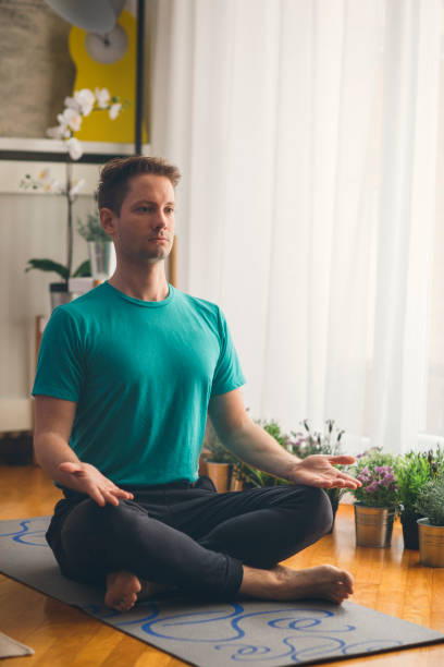 istock Yoga At Home 930526766