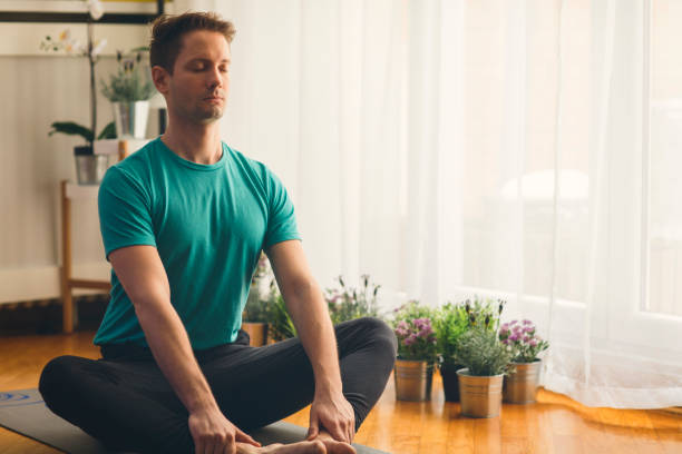 istock Yoga At Home 930526768