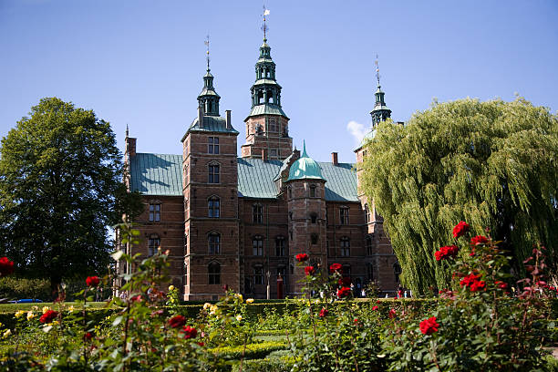 Rosenborg Castle in Copenhagen stock photo