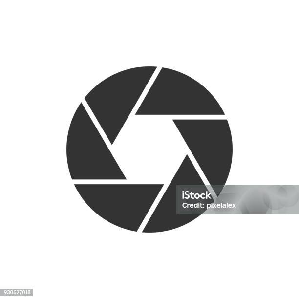 Camera Objective Black Icon Stock Illustration - Download Image Now - Camera - Photographic Equipment, Home Video Camera, Movie Camera