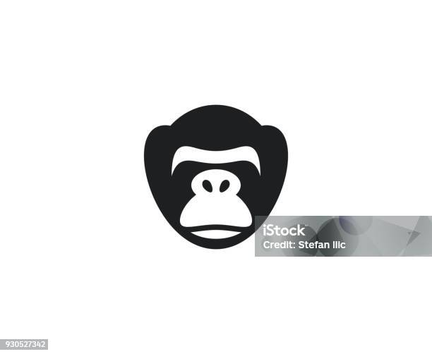 Gorilla Icon Stock Illustration - Download Image Now - Ape, Monkey, Gorilla