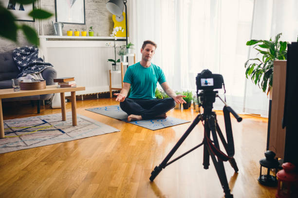 istock Yoga At Home 930527772