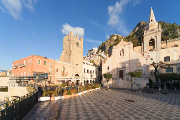 Taormina, Sicily, Italy stock photo