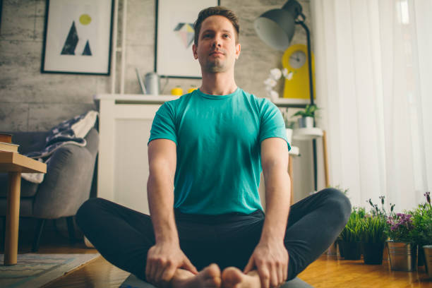 istock Yoga At Home 930533432