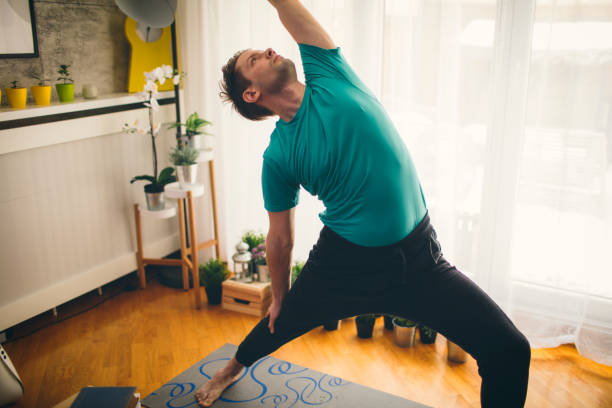 istock Yoga At Home 930536202