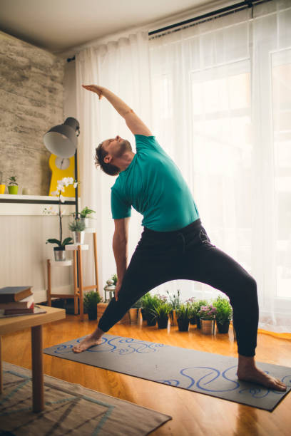 istock Yoga At Home 930536208