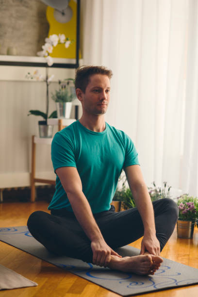 istock Yoga At Home 930536592