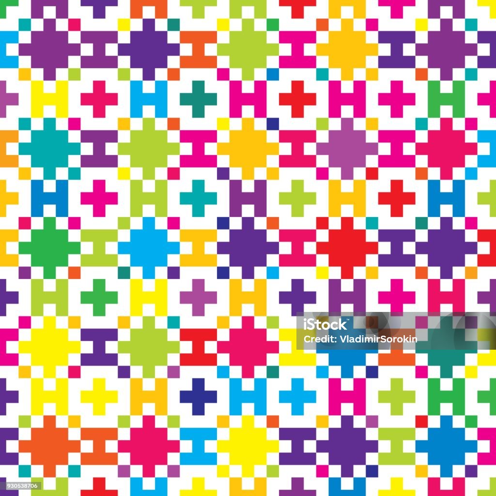 All Color Pattern Vector Vector Color Pattern Stock Illustration - Download Image Now - Abstract ...