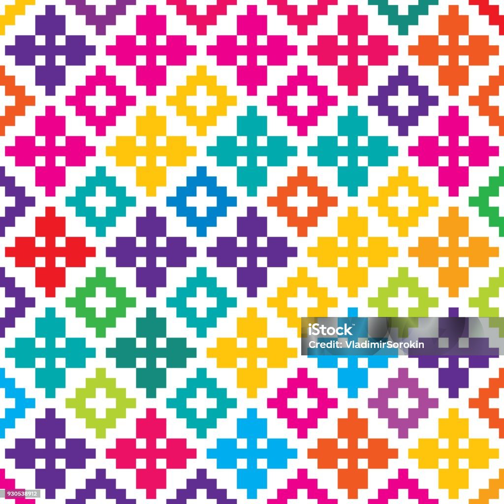 All Color Pattern Vector Vector Color Pattern Stock Illustration - Download Image Now - Abstract ...