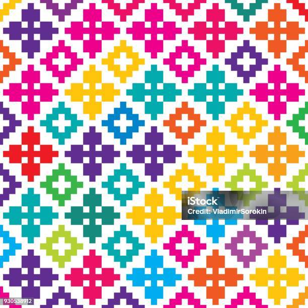 Vector Color Pattern Stock Illustration - Download Image Now - Abstract ...
