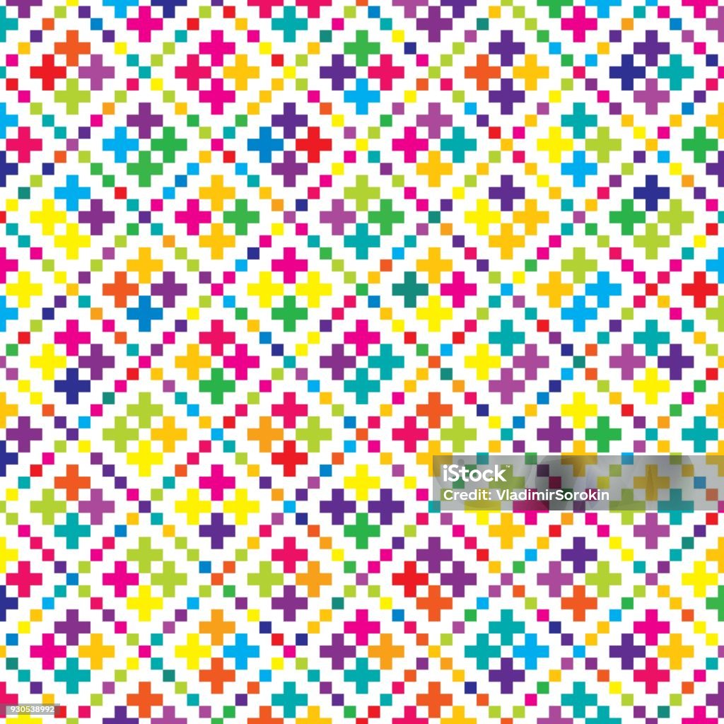 All Color Pattern Vector Vector Color Pattern Stock Illustration - Download Image Now - Abstract ...
