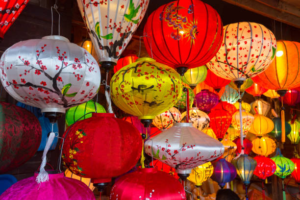 istock Silk Lanterns in Hoi An, Vietnam, Asia 930539302