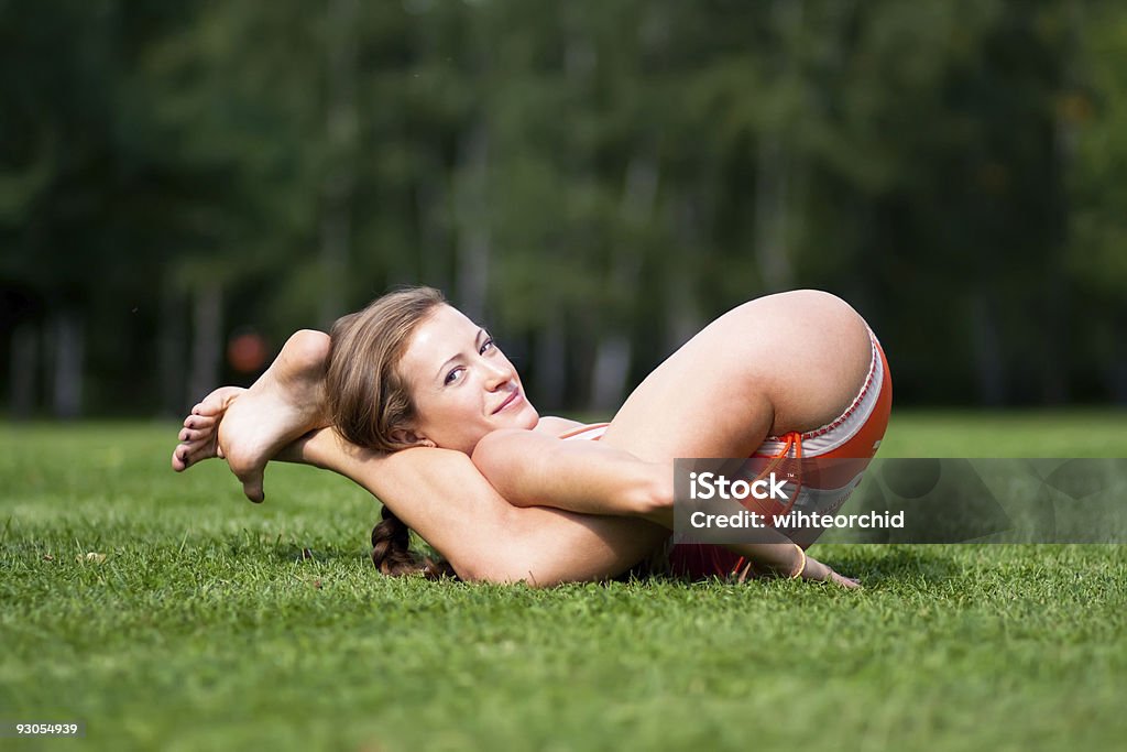 Profi-yoga - Lizenzfrei Pin-up-Mädchen Stock-Foto