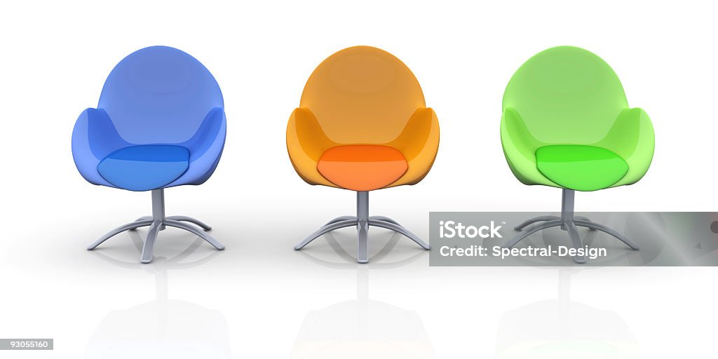Дизайн стульями - Стоковые фото Без людей роялти-фри