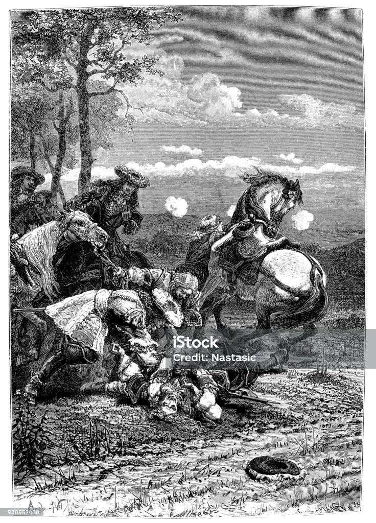 Vicomte De Turenne S Death 27 July 1675 During The Battle Of Salzbach ...